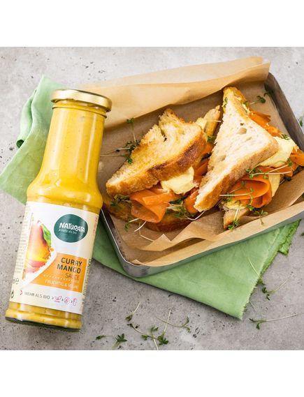 Naturata Соус Карі-Манго веганський органічний 210 мл, зображення 2