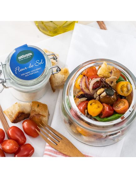 Сіль Фльор де Сель морська ручного збору з Португалії Naturata 75 г, зображення 7