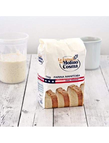 Борошно пшеничне Манітоба тип 0 Molino Cosma 1 кг, зображення 2