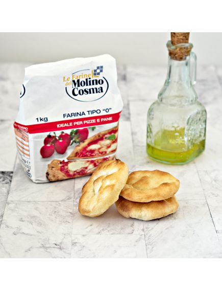 Борошно пшеничне для Піци та Хліба тип 0 Molino Cosma 1 кг, зображення 3