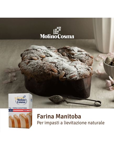 Борошно пшеничне Манітоба тип 0 Molino Cosma 1 кг, зображення 5