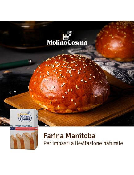 Борошно пшеничне Манітоба тип 0 Molino Cosma 1 кг, зображення 6