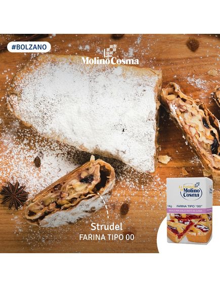 Борошно пшеничне для Солодкої Випічки тип 00 Molino Cosma 1 кг, зображення 2