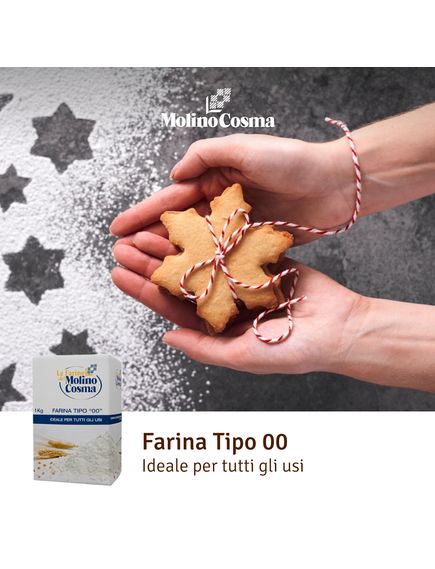 Борошно пшеничне Універсальне тип 00 Molino Cosma 1 кг, зображення 3