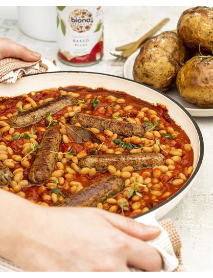 Biona Organic Боби запечені в томатному соусі органічні 400 г, зображення 2
