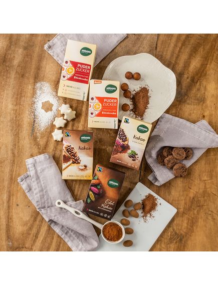 Naturata Какао-порошок алкалізований органічний 125 г, зображення 2