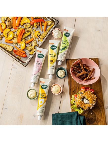 Naturata Майонез Делікатесний біодинамічний органічний в тубі 185 мл, зображення 3