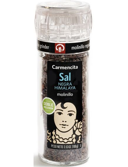 Сіль Гімалайська чорна в млинку Carmencita 100 г, зображення 2