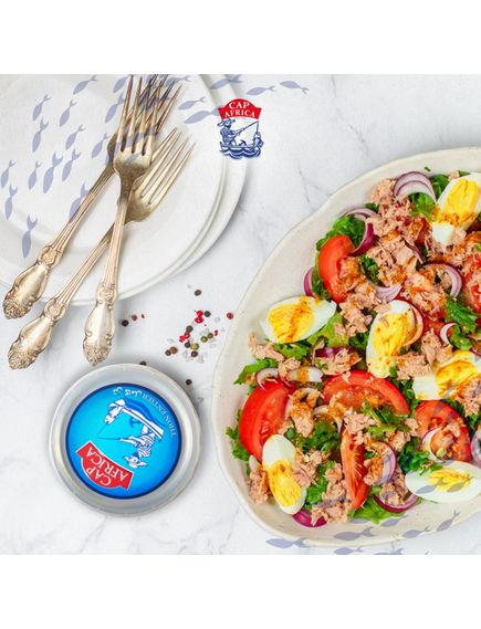 Cap Africa Тунець в рослинній олії в банці з кришкою 400 г, зображення 3