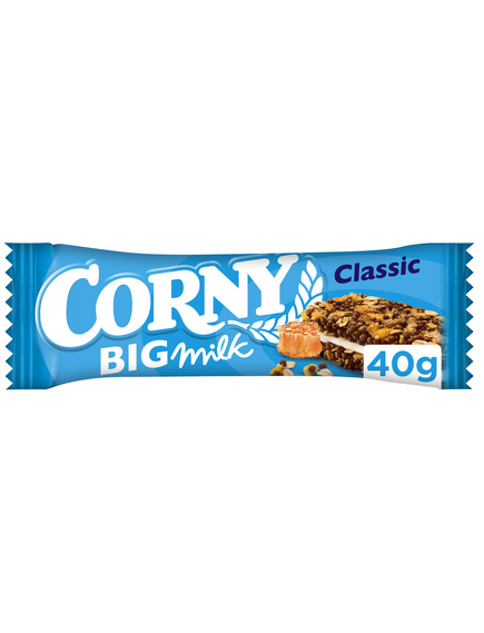 Батончик злаковий-сендвіч Молочний Крем Corny бокс 24шт*40 г, зображення 2