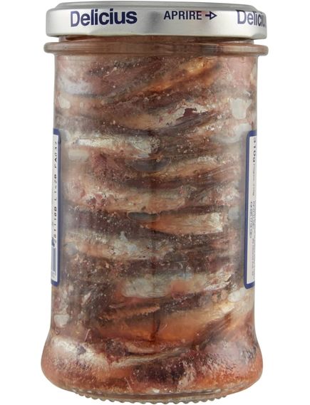 Delicius Анчоуси в морській солі 310 г, зображення 2