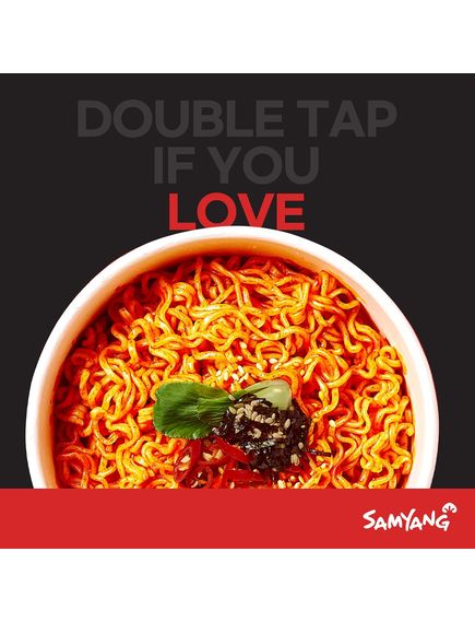 Samyang Локшина Рамьон Гостра Курка Buldak Hot Chicken Flavor швидкого приготування 140 г, зображення 4