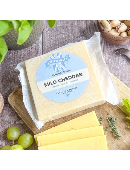 Сир твердий Чеддер Білий Joseph Heler 200 г, зображення 2