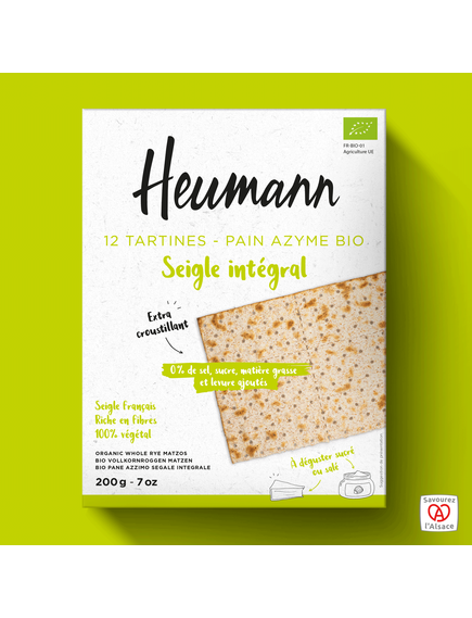 Heumann Маца житня цільнозернова органічна 200 г, зображення 2