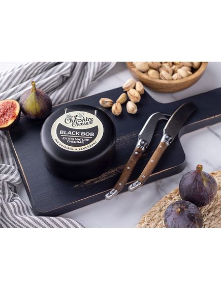 Сир твердий Чеддер Екстра витриманий Cheshire Cheese Black Bob 200 г, зображення 4