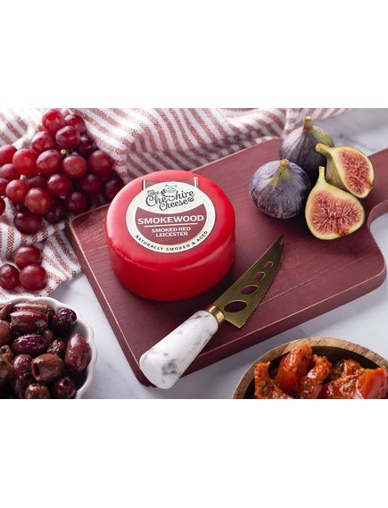 Сир твердий Ред Лейчестер Копчений Cheshire Cheese 200 г, зображення 5