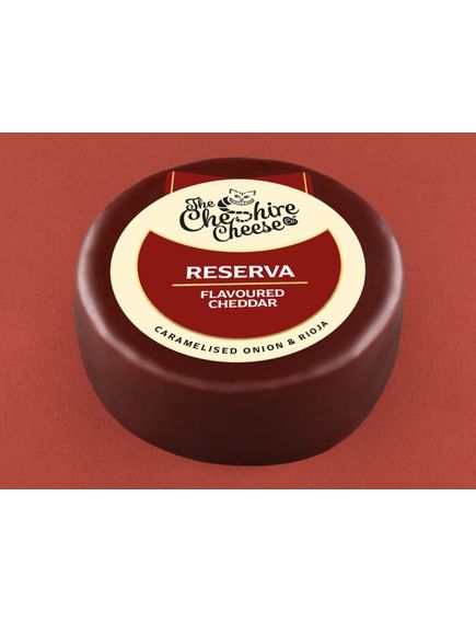 Сир Чеддер з червоним вином Ріоха та карамелізованою цибулею Cheshire Cheese 200 г, зображення 5