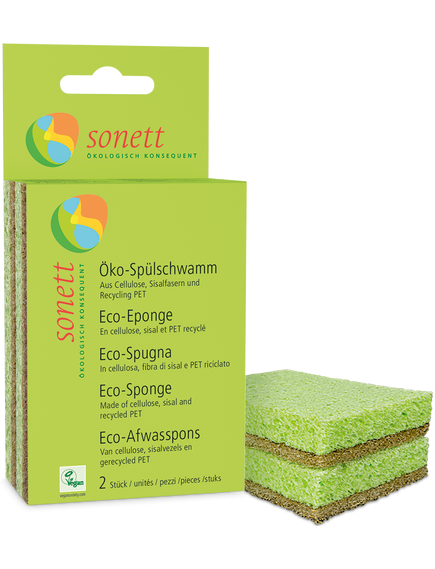 Sonett Еко-губки для миття посуду упаковка 2шт.