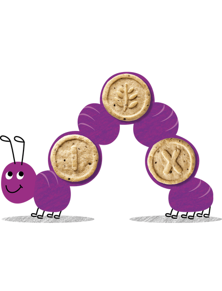 Biskids Печиво дитяче без цукру цільнозернове з чіа органічне 6 порцій 120 г, зображення 2