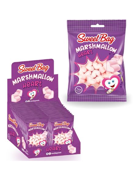 Sweet Bag Маршмеллоу Сердечка 30 г, зображення 2