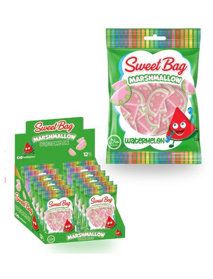 Sweet Bag Маршмеллоу Кавунчики 60 г, зображення 2