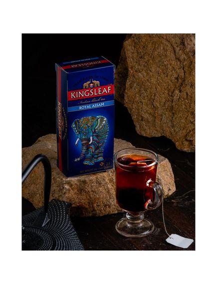 Kingsleaf Чай чорний Роял Асаам пакет 50 г, зображення 3