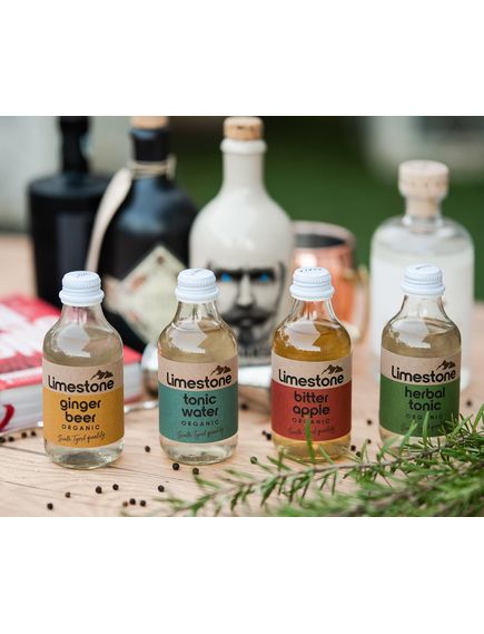 Limestone Тонік Рожевий Грейпфрут напій сильногазований органічний 200 мл, зображення 2