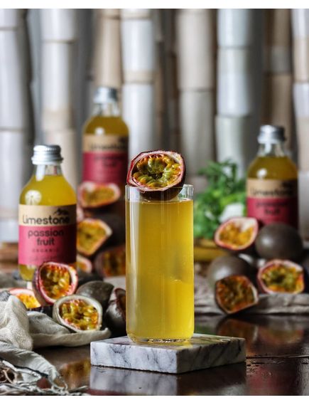 Limestone Тонік Маракуйя напій сильногазований органічний 200 мл, зображення 2