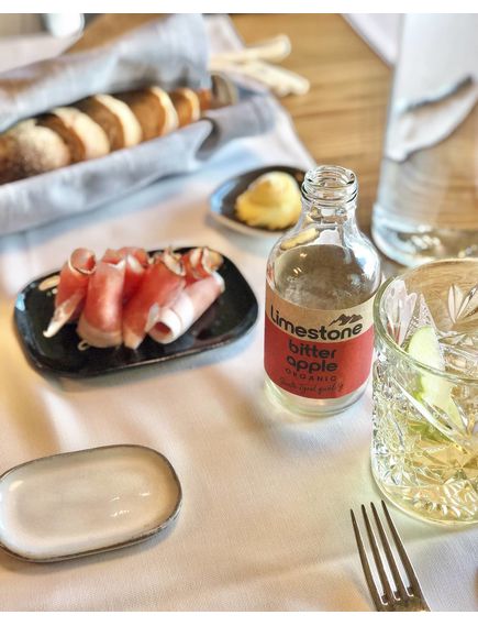 Limestone Тонік Гірке Яблуко напій сильногазований органічний 200 мл, зображення 2