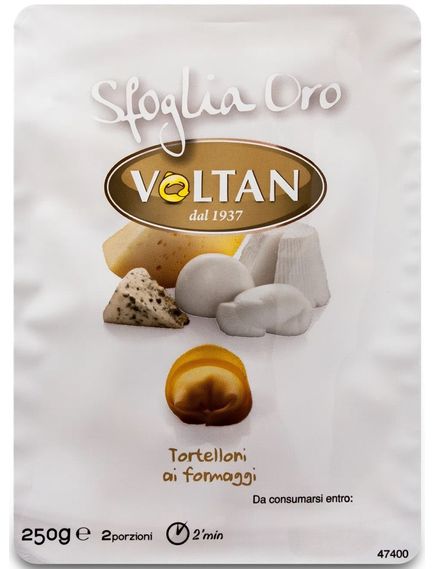 Voltan Emma Goirdani Тортеллоні 4 Сири 250 г, зображення 2