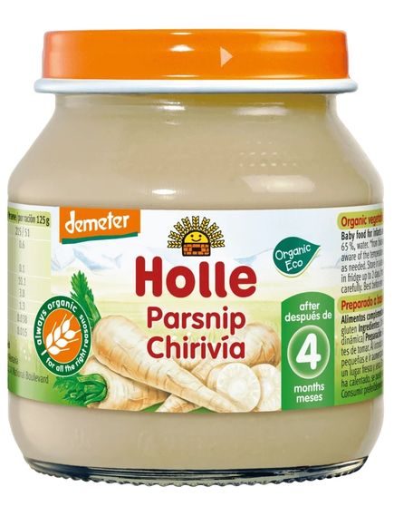 Holle Пюре овочеве від 4 місяців Пастернак органічне 125 г