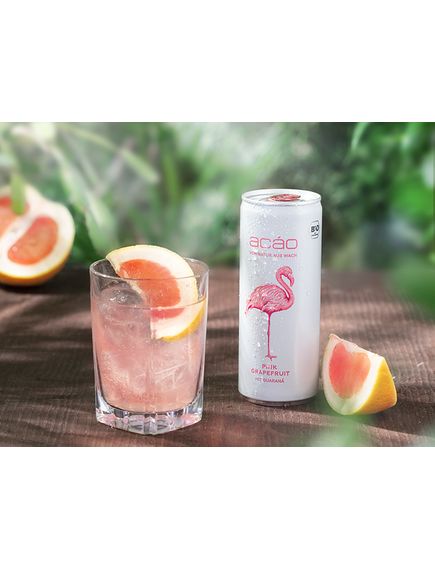 Acao Напій енергетичний Рожевий Грейпфрут органічний упаковка 12шт*250 мл, зображення 3