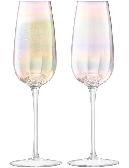 LSA Набір бокалів для шампанського Pearl 250 мл 2 шт., зображення 2