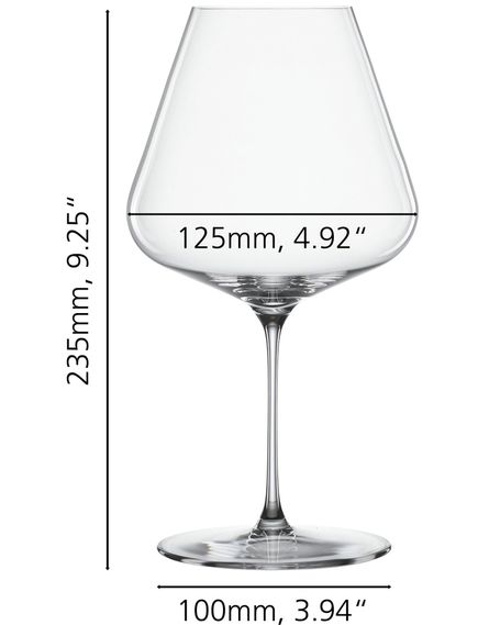 Spiegelau Набір бокалів для червоного вина Бургундія Definition 960 мл 2шт., зображення 3