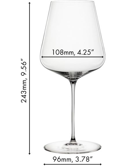 Spiegelau Набір бокалів для червоного вина Бордо Definition 750 мл 2шт., зображення 3