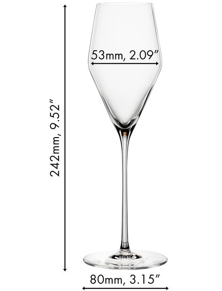 Бокали для шампанського Spiegelau Definition 250 мл 6 шт, зображення 2