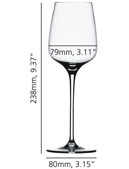 Spiegelau Набір бокалів для білого вина Willsberger Аnniversary Collection 365 мл 4шт., зображення 3