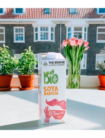 The Bridge Напій соєвий для бариста органічний 1 л, зображення 2