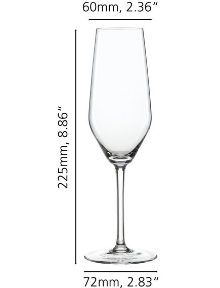 Spiegelau Набір бокалів для шампанського Style 240 мл 4шт., зображення 3