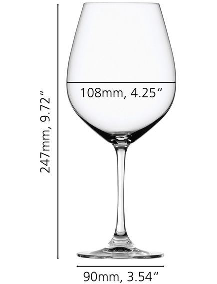 Spiegelau Набір бокалів для червоного вина Бургундія Salute 810 мл 4шт., зображення 3