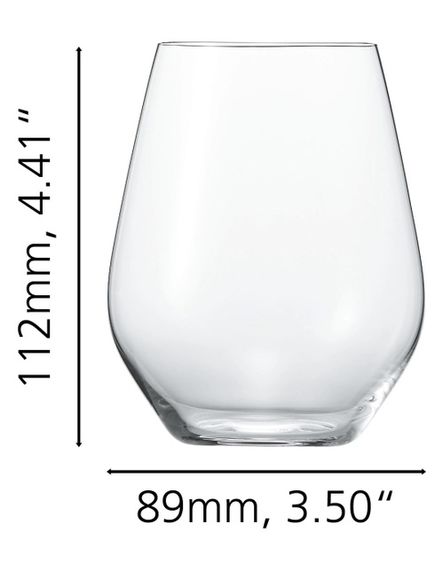 Spiegelau Набір бокалів для вина або води Authentis Casual 460 мл 4шт., зображення 3