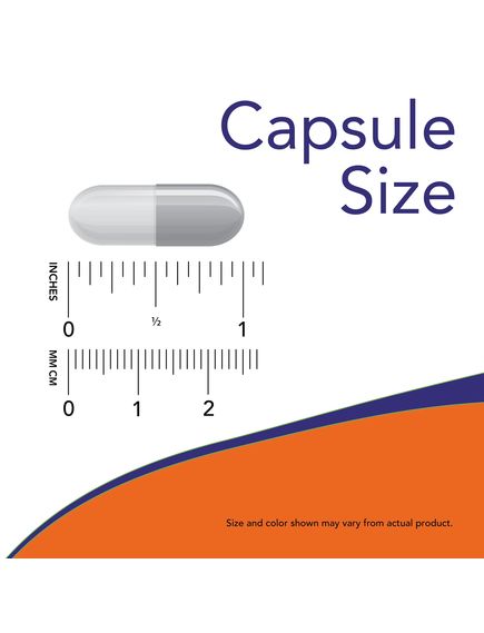 Now Foods L-Орнітин L-Ornithine 500 мг 120 капсул, зображення 3