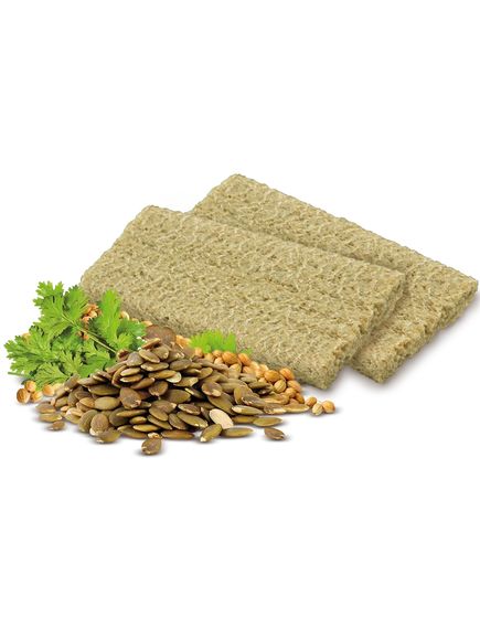 Crispins Хлібці рисові Садові Овочі безглютенові органічні 100 г, зображення 2