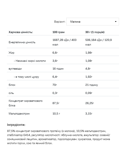 Whey Protein - 2270g Raspberry, зображення 2