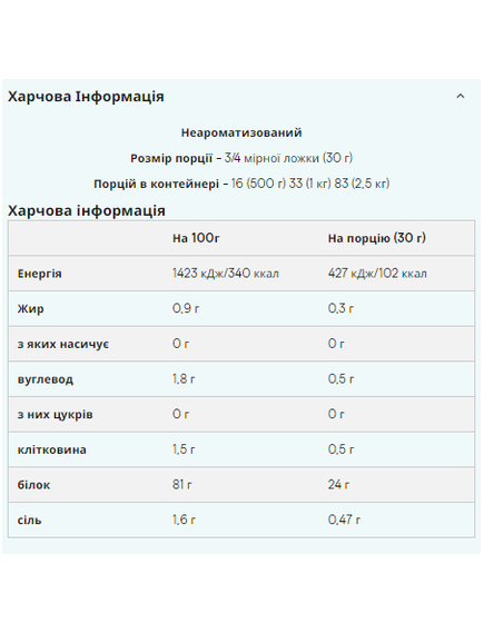 Vegan Blend - 1000g Unflavoured, зображення 2