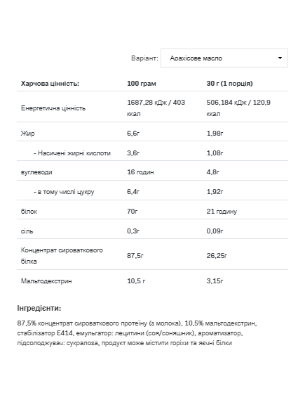 Whey Protein - 2270g Peanut Butter, зображення 2