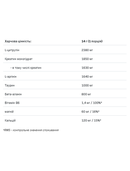 Big Pump Pre Workaut Formula - 420g Orange, зображення 2