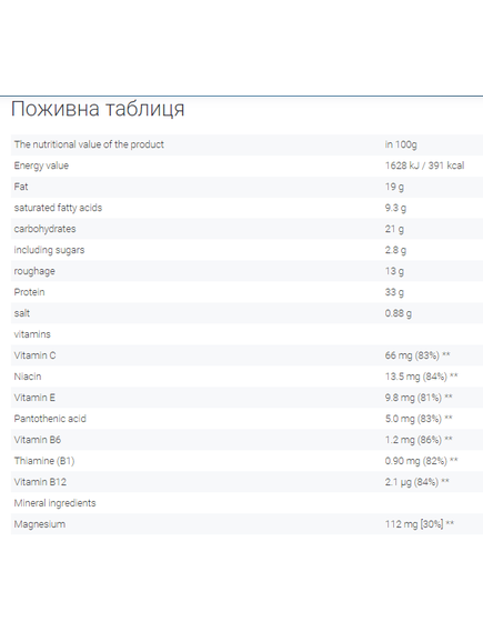 Protein 33% Bar - 25x50g Salted caramel, зображення 2