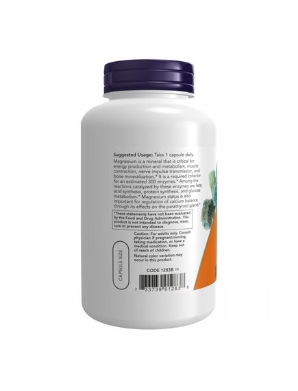 Magnesium 400mg - 180 vcaps, зображення 3