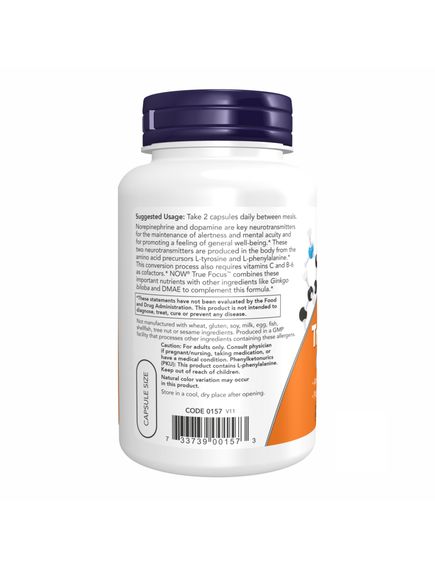 True Focus - 90 vcaps, зображення 3